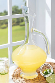 Glamis Lüx El Yapımı Cam Kulplu Sürahi