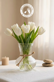 Selen Concept Pure Model El Yapımı Cam Küçük Boy Vazo