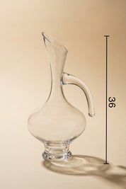 Glamis Lüx El Yapımı Cam Kulplu Sürahi