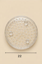 Selen Concept Bubble Model El Yapımı Cam Ayaklı Kek ve Pasta Sunumluk 2'li Set