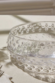 Bubble Model El Yapımı Cam Salata ve Sunum Kasesi