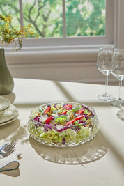 Bubble Model El Yapımı Cam Salata ve Sunum Kasesi