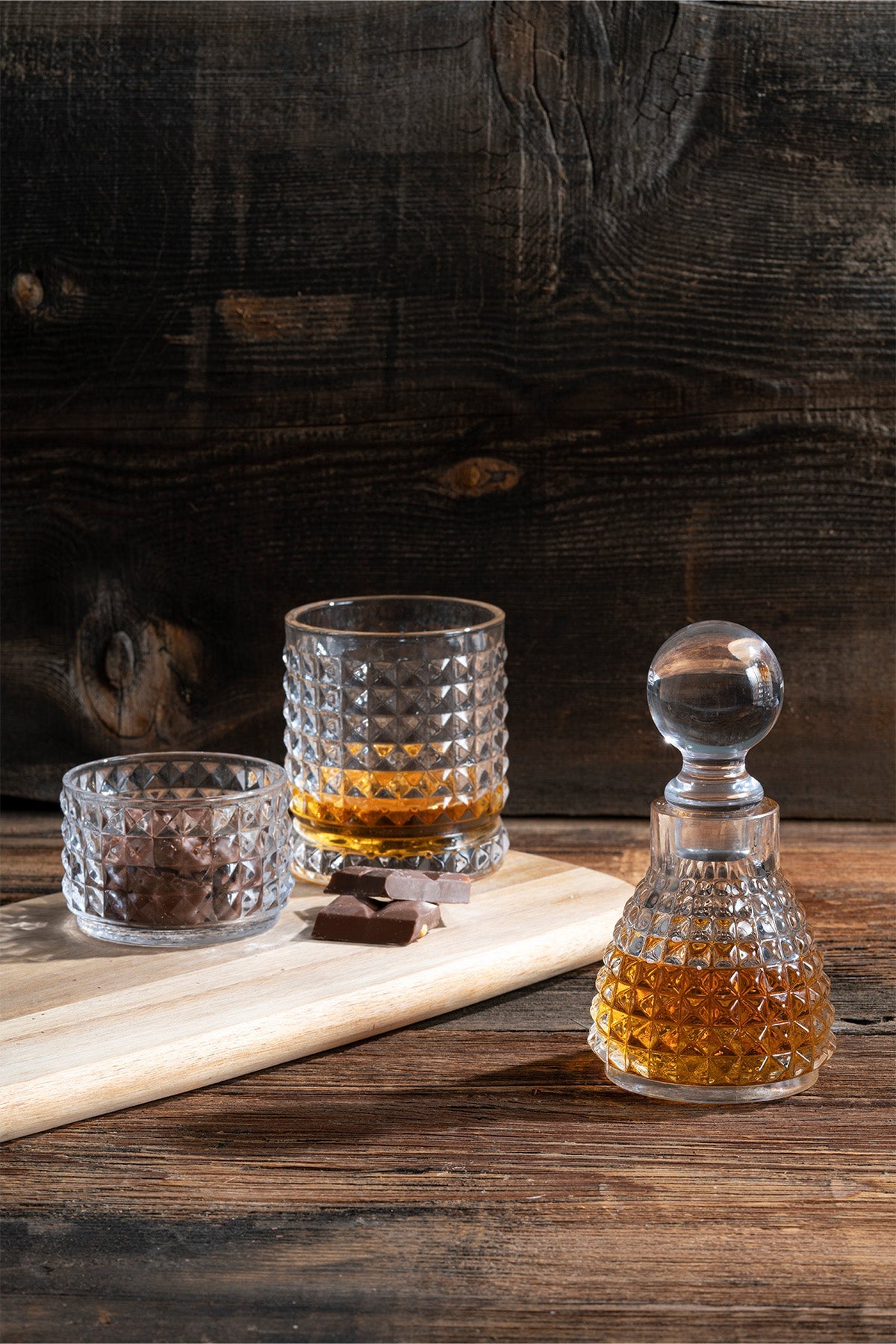 Glamis Vera Premium Hediyelik Kutulu 4 Parça Viski Set